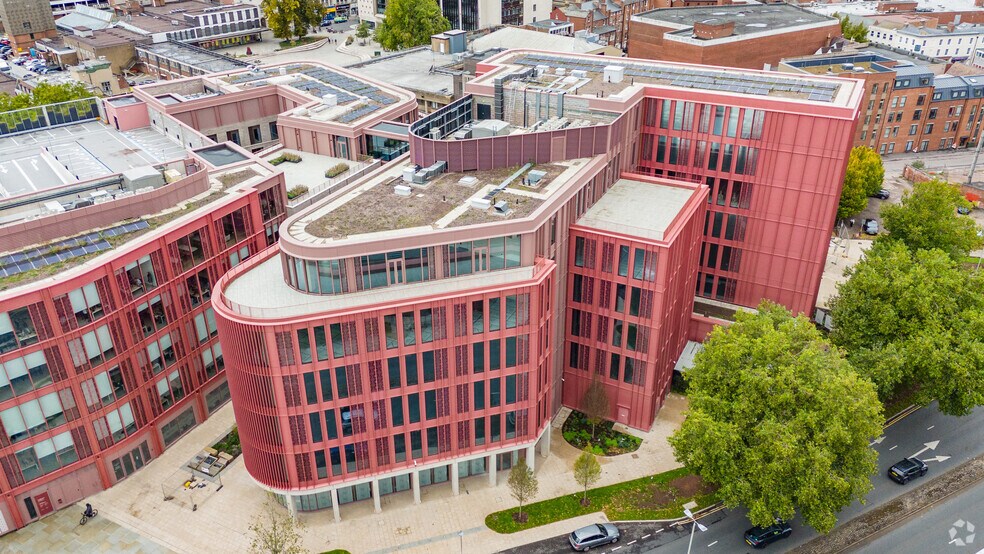 5-7 Cathedral Walk, Gloucester en alquiler - Vista aérea - Imagen 3 de 4