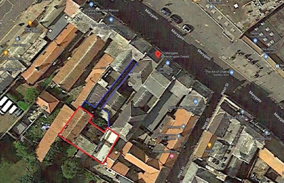 77 Marygate, Berwick Upon Tweed en venta - Foto del edificio - Imagen 1 de 4