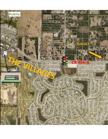 849 County Road 466A, Fruitland Park, FL en venta - Vista aérea - Imagen 2 de 3