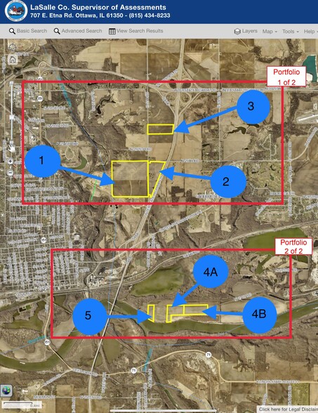 Land Portfolio For Sale, La salle, IL cartera de 3 inmuebles en venta en LoopNet.es - Foto del edificio - Imagen 1 de 3