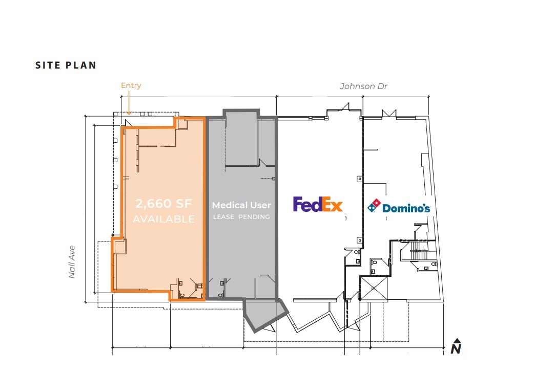 5433-5437 Johnson Dr, Mission, KS en alquiler Plano de la planta- Imagen 1 de 1