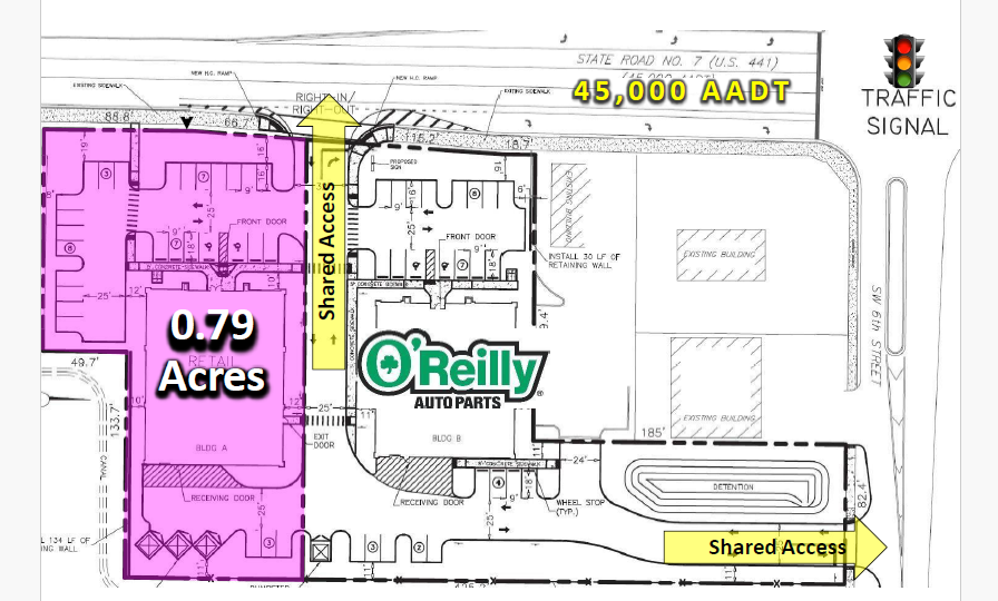 S State Road 7, Plantation, FL en alquiler - Plano del sitio - Imagen 1 de 2