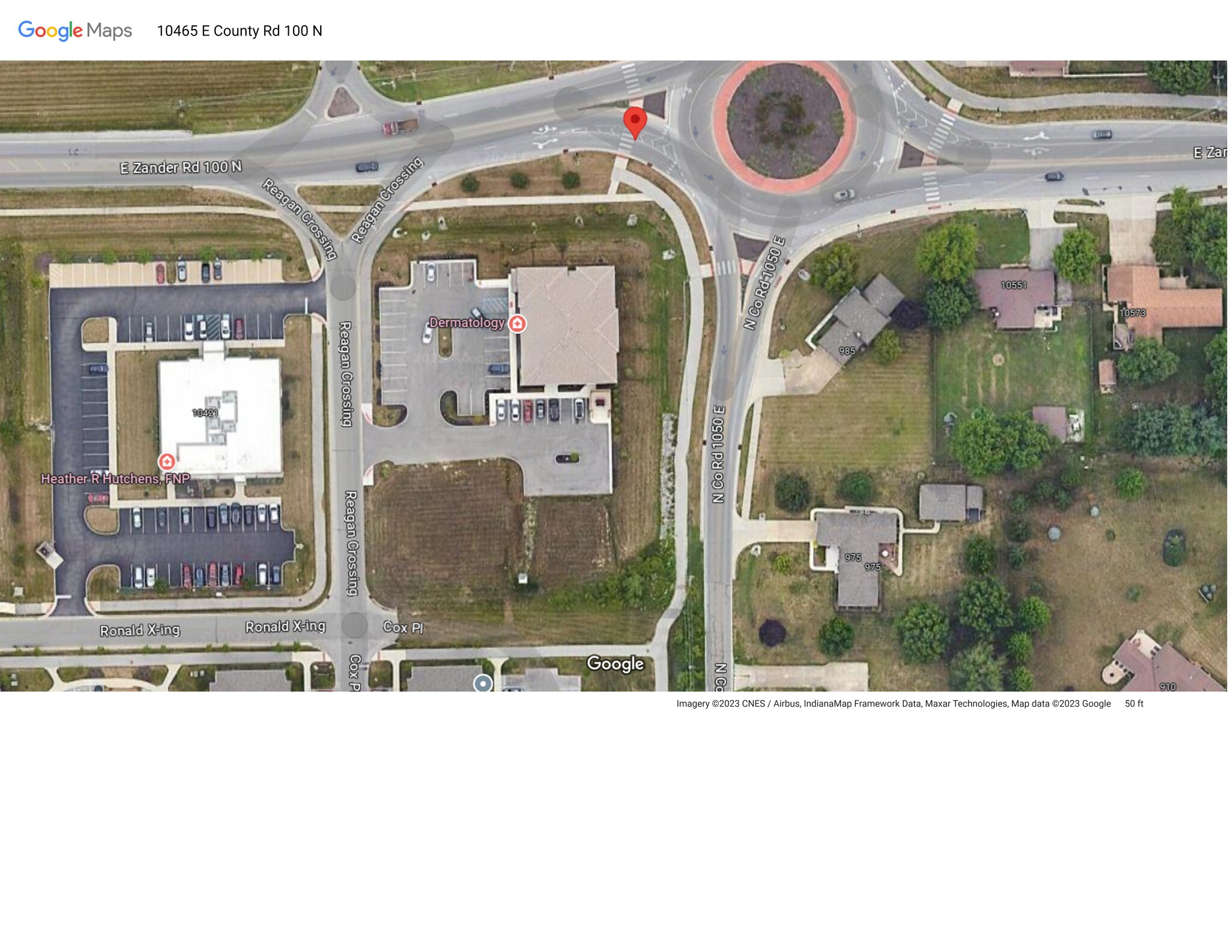 10465 E County Road 100 N, Indianapolis, IN en venta Plano del sitio- Imagen 1 de 2