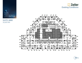 311 S Wacker Dr, Chicago, IL en alquiler Plano de la planta- Imagen 2 de 3