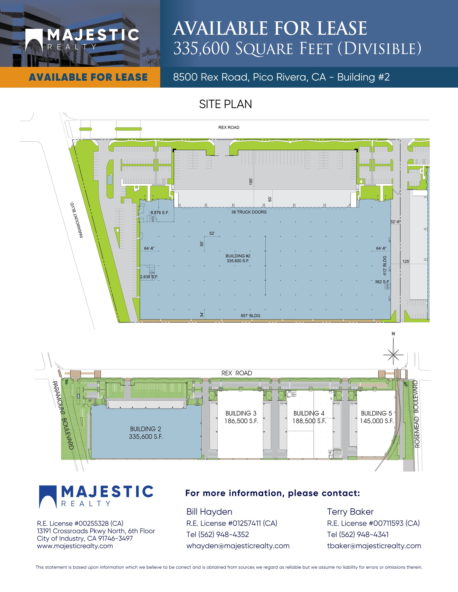 8500 Rex Rd, Pico Rivera, CA en alquiler Plano del sitio- Imagen 1 de 1