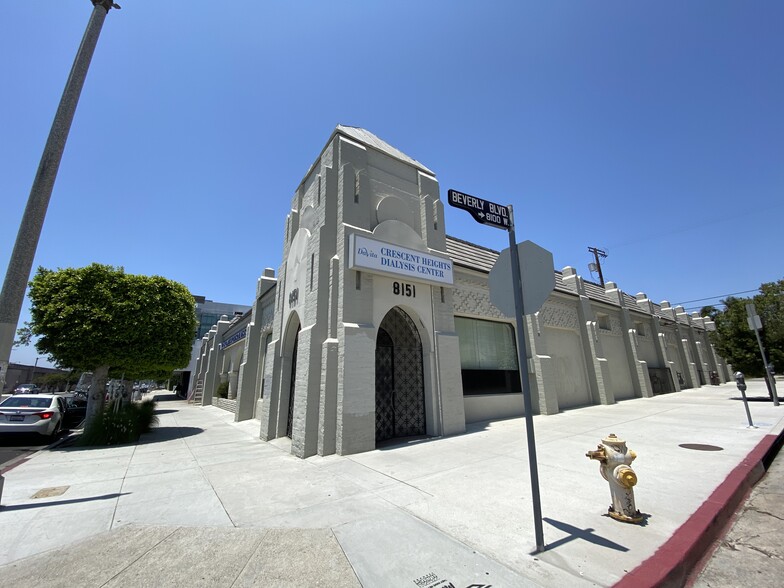 8151-8155 Beverly Blvd, Los Angeles, CA en alquiler - Foto del edificio - Imagen 1 de 5