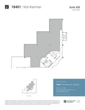 18301 Von Karman Ave, Irvine, CA en alquiler Plano de la planta- Imagen 1 de 1