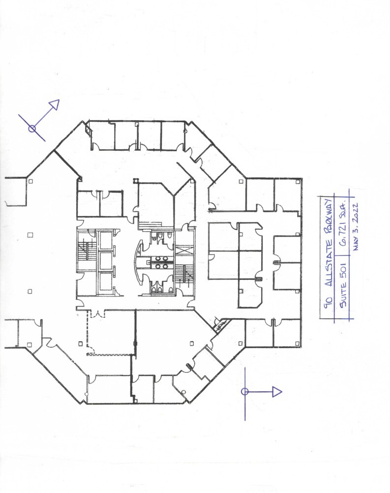 90 Allstate Pky, Markham, ON en alquiler Plano de la planta- Imagen 1 de 1