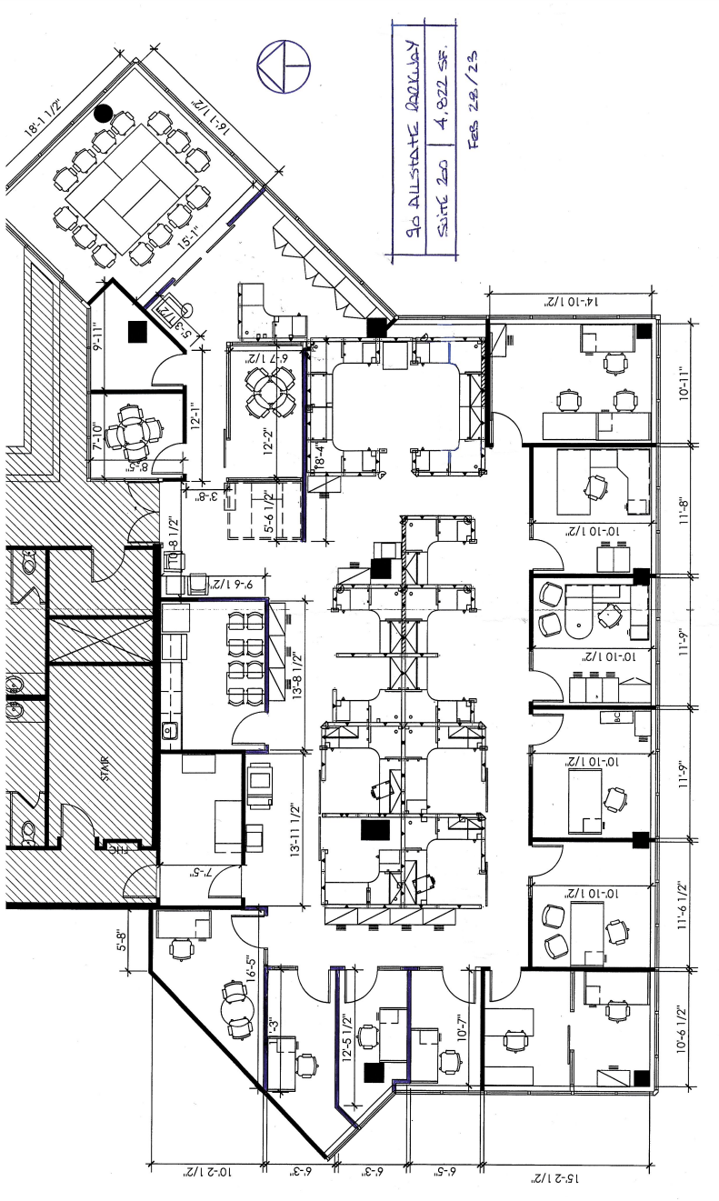 90 Allstate Pky, Markham, ON en alquiler Plano de la planta- Imagen 1 de 1