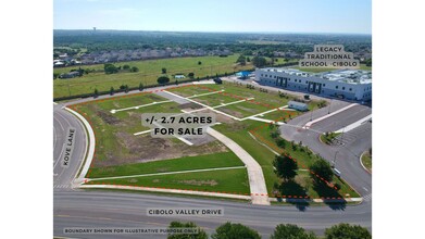 2900 Cibolo Valley Dr, Cibolo, TX - VISTA AÉREA  vista de mapa - Image1