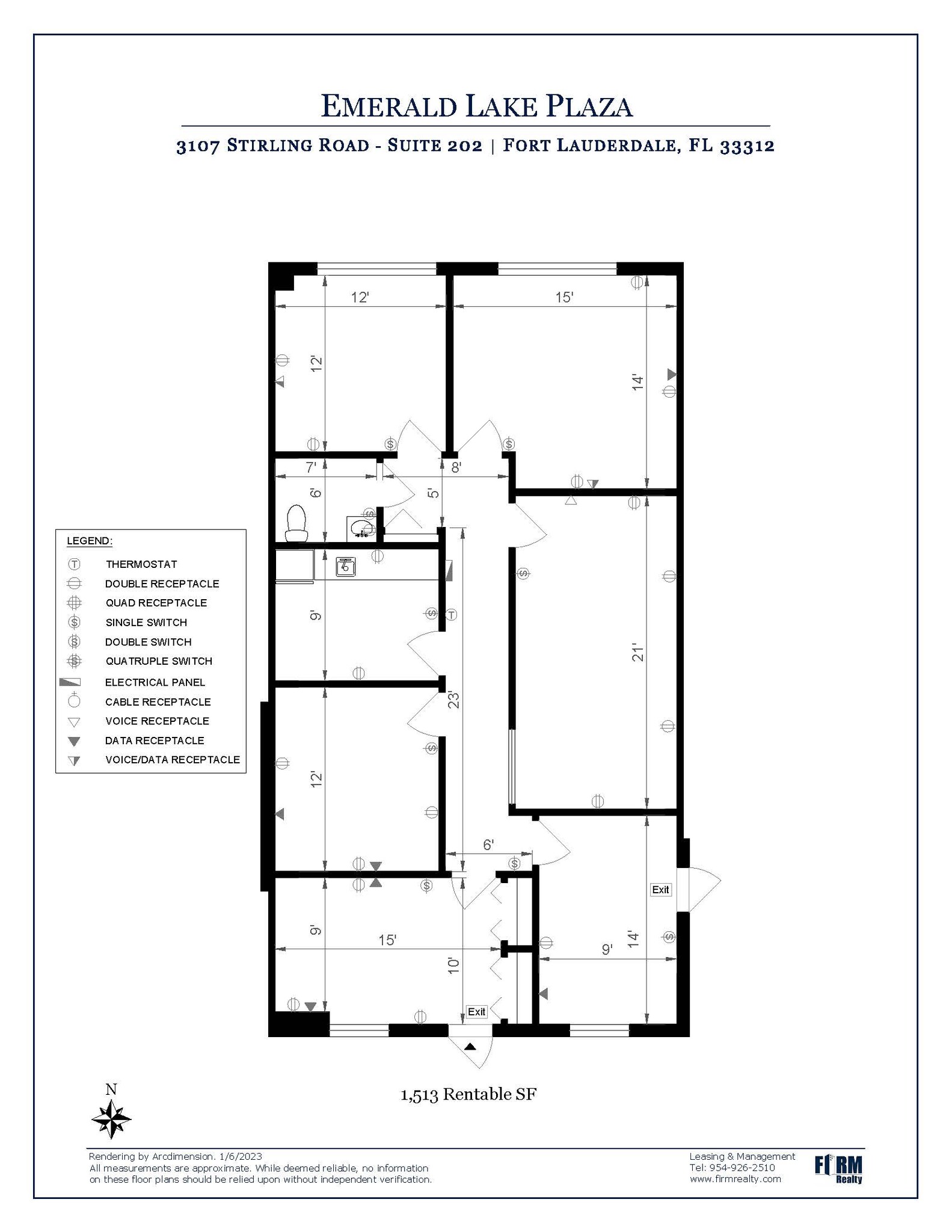 3107 Stirling Rd, Fort Lauderdale, FL en alquiler Foto del edificio- Imagen 1 de 1