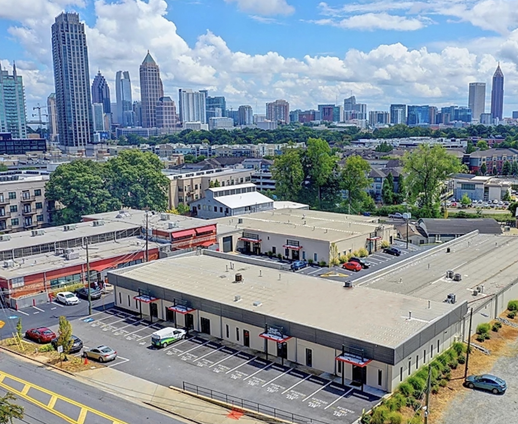 500 Bishop St, Atlanta, GA en alquiler Vista aérea- Imagen 1 de 22