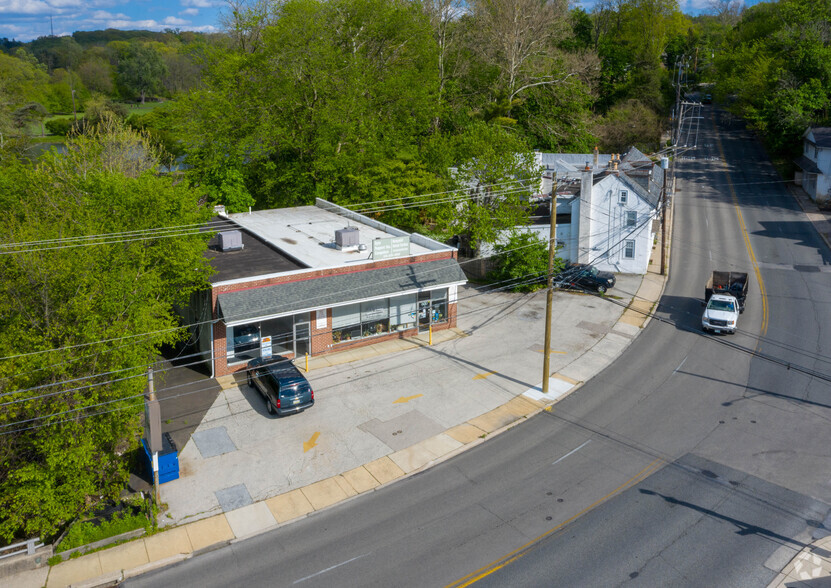 600-602 Bethlehem Pike, Glenside, PA en alquiler - Vista aérea - Imagen 3 de 4