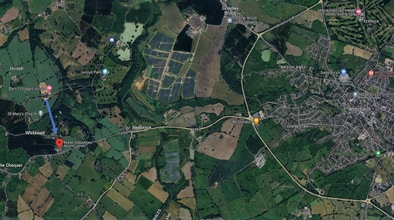 Broad Oak Farm, Whitchurch, SHR - AÉREA  vista de mapa