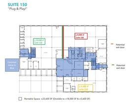 2055 Laurelwood Rd, Santa Clara, CA en alquiler Plano de la planta- Imagen 1 de 1