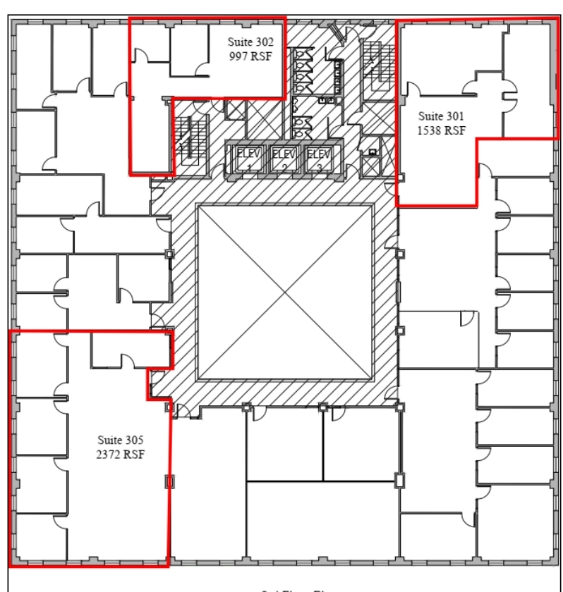 2855 Telegraph Ave, Berkeley, CA en alquiler Plano de la planta- Imagen 1 de 2