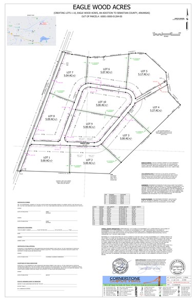 10600 S Highway 96, Greenwood, AR en venta - Plano del sitio - Imagen 2 de 2