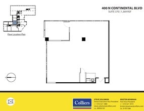 300 Continental Blvd, El Segundo, CA en alquiler Plano de la planta- Imagen 1 de 1