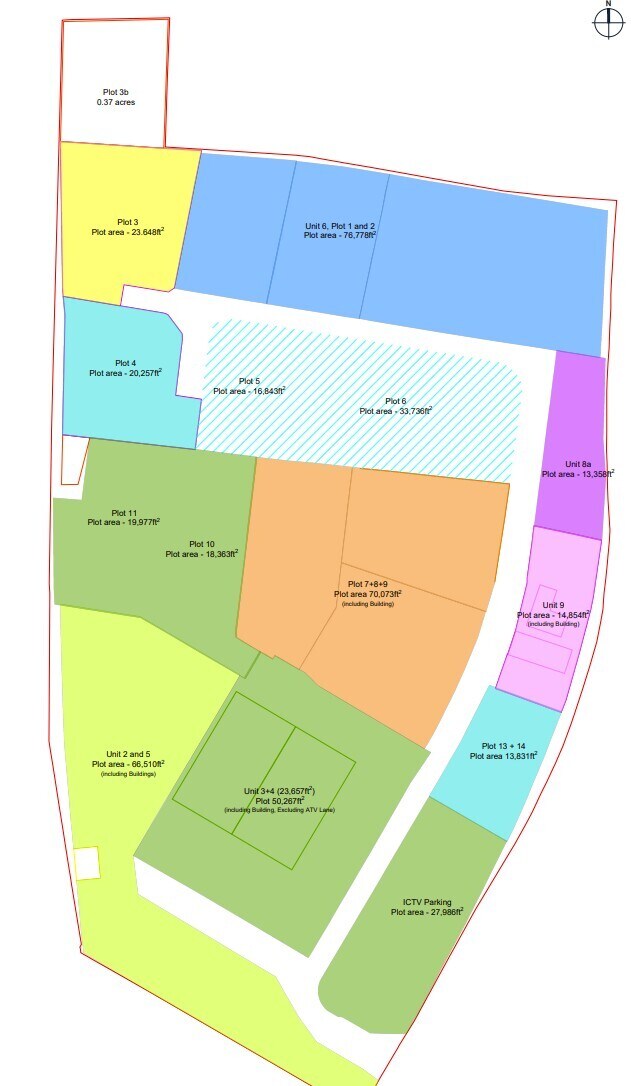 Plots 5-6 Broadway Business Park, Yaxley en alquiler Plano del sitio- Imagen 1 de 8