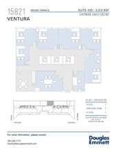 15821 Ventura Blvd, Encino, CA en alquiler Plano de la planta- Imagen 1 de 1