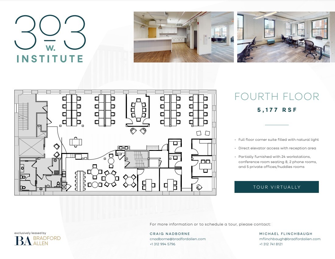 303 W Institute Pl, Chicago, IL en alquiler Plano de la planta- Imagen 1 de 11