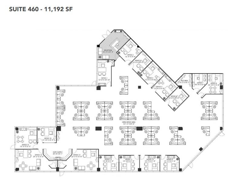 621 NW 53rd St, Boca Raton, FL en alquiler Plano de la planta- Imagen 1 de 1