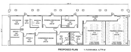 3815 Presidential Pky, Doraville, GA en alquiler Plano de la planta- Imagen 2 de 2