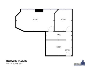 7447 Harwin Dr, Houston, TX en alquiler Plano de la planta- Imagen 2 de 2