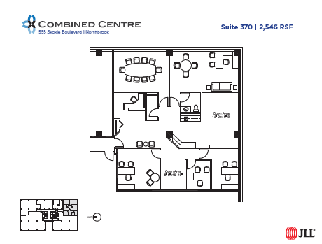 707 Skokie Blvd, Northbrook, IL en alquiler Plano de la planta- Imagen 1 de 1