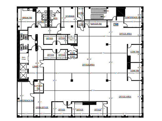 2001-2015 Broadway, Oakland, CA en alquiler Plano de la planta- Imagen 1 de 1