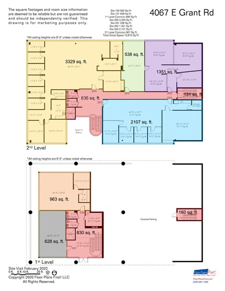 4067 E Grant Rd, Tucson, AZ en alquiler - Plano del sitio - Imagen 1 de 9