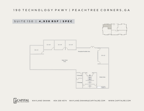 190 Technology Pky, Norcross, GA en alquiler Plano de la planta- Imagen 1 de 2