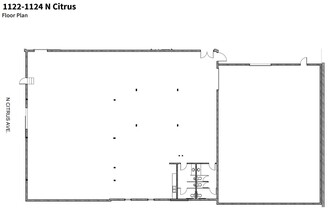 1135 N Highland Ave, Los Angeles, CA en venta Plano de la planta- Imagen 1 de 4