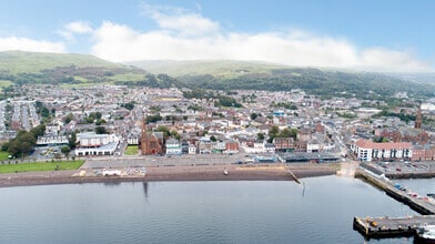 80 Gallowgate St, Largs, NAY - Aérea  vista de mapa