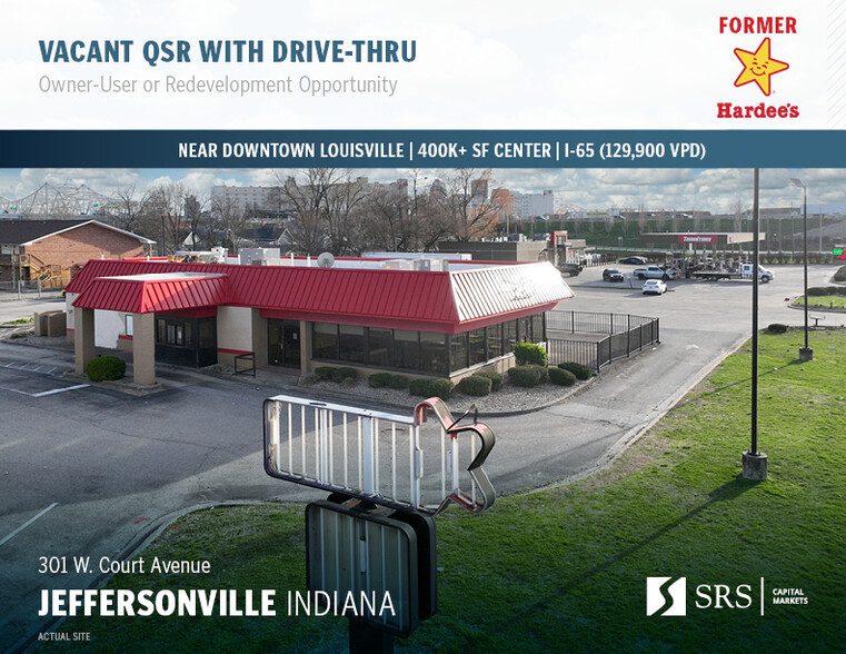 301 W Court Ave, Jeffersonville, IN en venta - Foto del edificio - Imagen 1 de 6