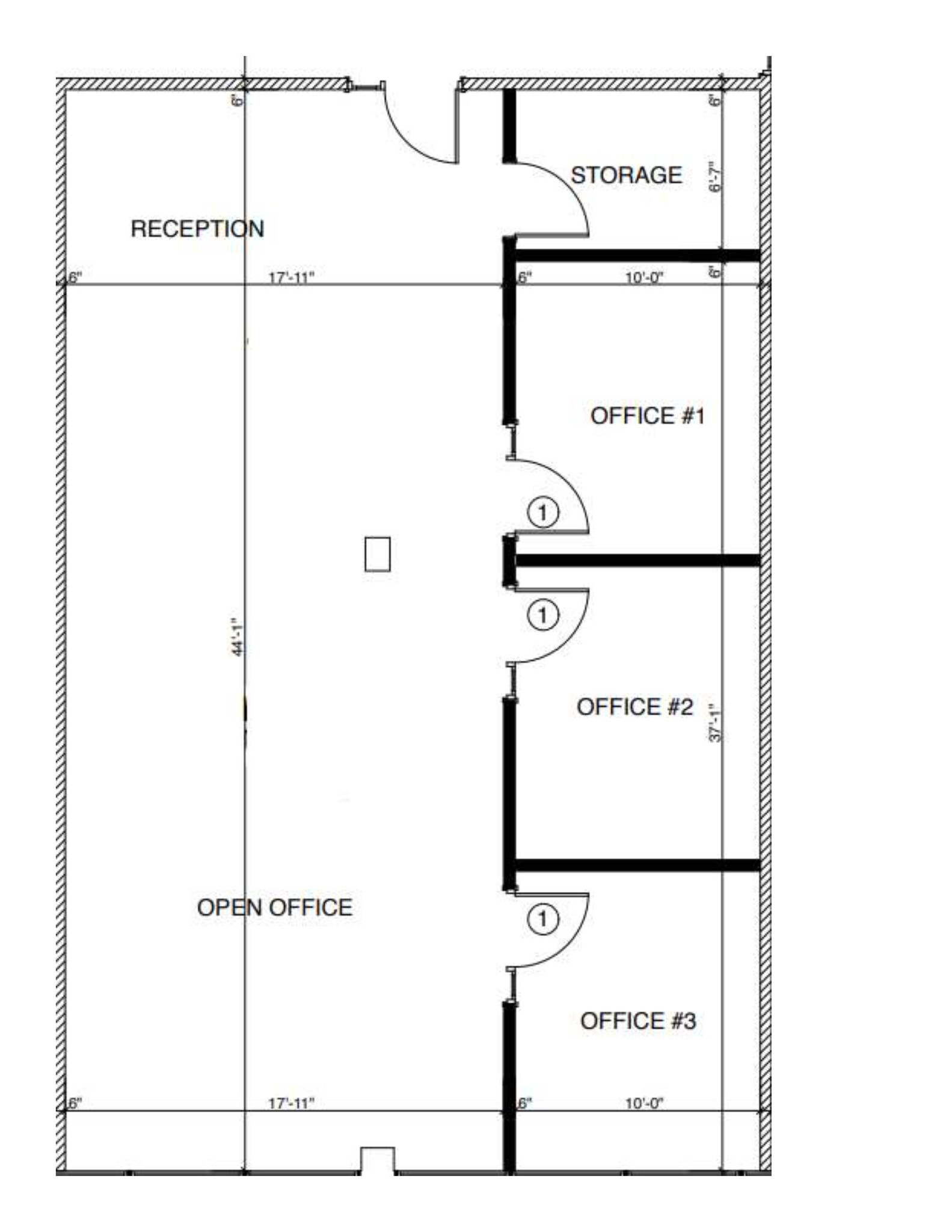 1100 Cornwall Rd, South Brunswick, NJ en alquiler Plano del sitio- Imagen 1 de 1