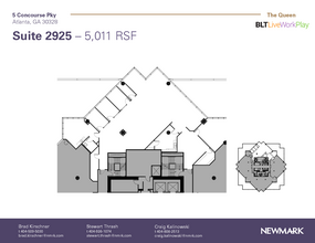 6 Concourse Pky NE, Atlanta, GA en alquiler Plano de la planta- Imagen 1 de 1