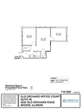 5225 Old Orchard Rd, Skokie, IL en alquiler Plano de la planta- Imagen 1 de 1