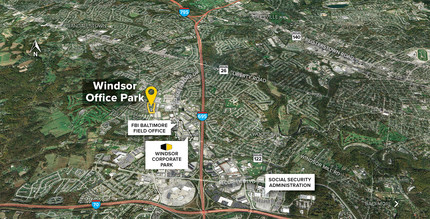 7265 Windsor Blvd, Baltimore, MD - VISTA AÉREA  vista de mapa