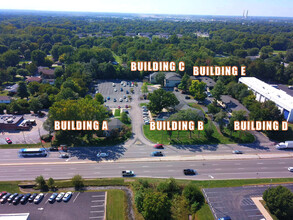 5214-5226 S East St, Indianapolis, IN - VISTA AÉREA  vista de mapa