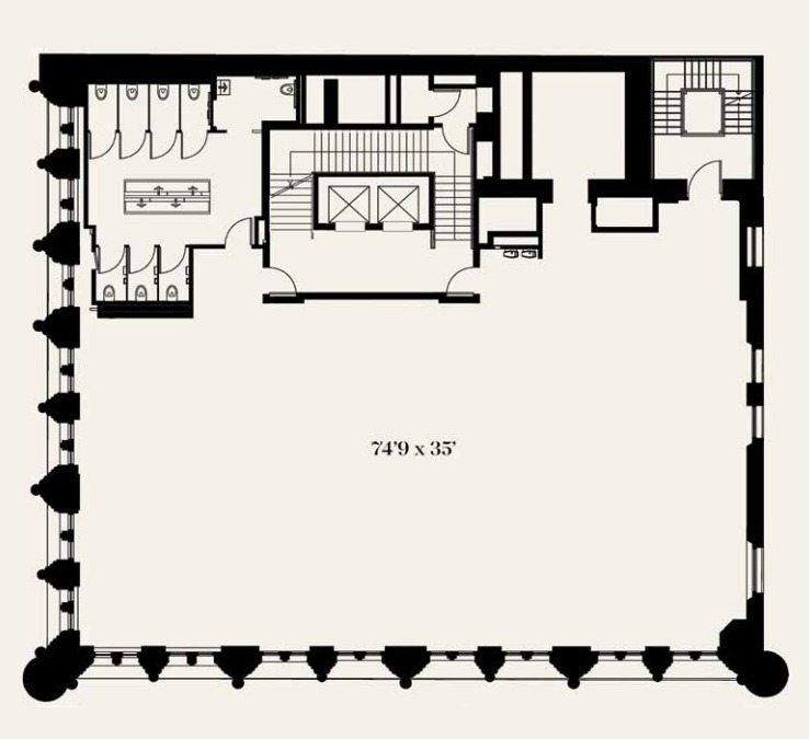 281 Park Ave S, New York, NY en venta Plano de la planta- Imagen 1 de 1