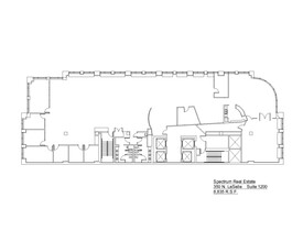 350 N LaSalle St, Chicago, IL en alquiler Plano de la planta- Imagen 1 de 5