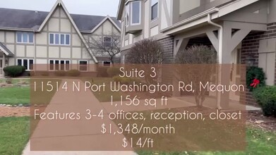 11514 N Port Washington Rd, Mequon, WI en alquiler - Vídeo de anuncio comercial 