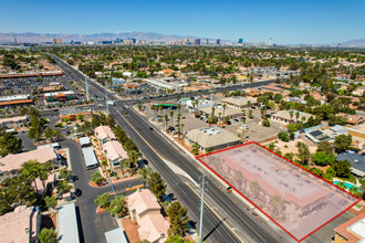 3470 E Russell Rd, Las Vegas, NV - VISTA AÉREA  vista de mapa