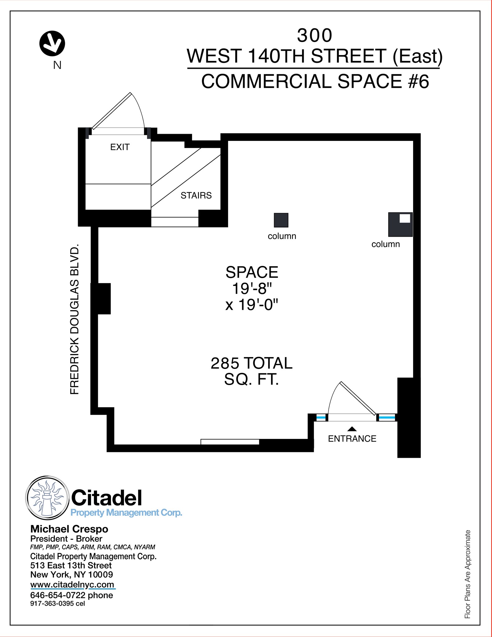 300 140th st, New York, NY en alquiler Plano del sitio- Imagen 1 de 1