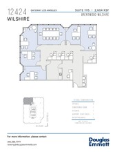 12424 Wilshire Blvd, Los Angeles, CA en alquiler Plano de la planta- Imagen 1 de 1