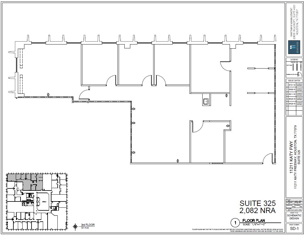 11211 Katy Fwy, Houston, TX en alquiler Plano de la planta- Imagen 1 de 1