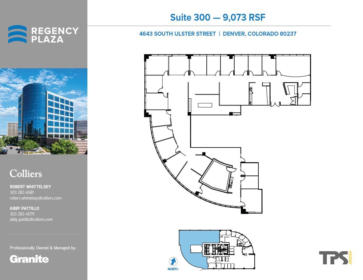 4643 S Ulster St, Denver, CO en alquiler Plano de la planta- Imagen 1 de 1