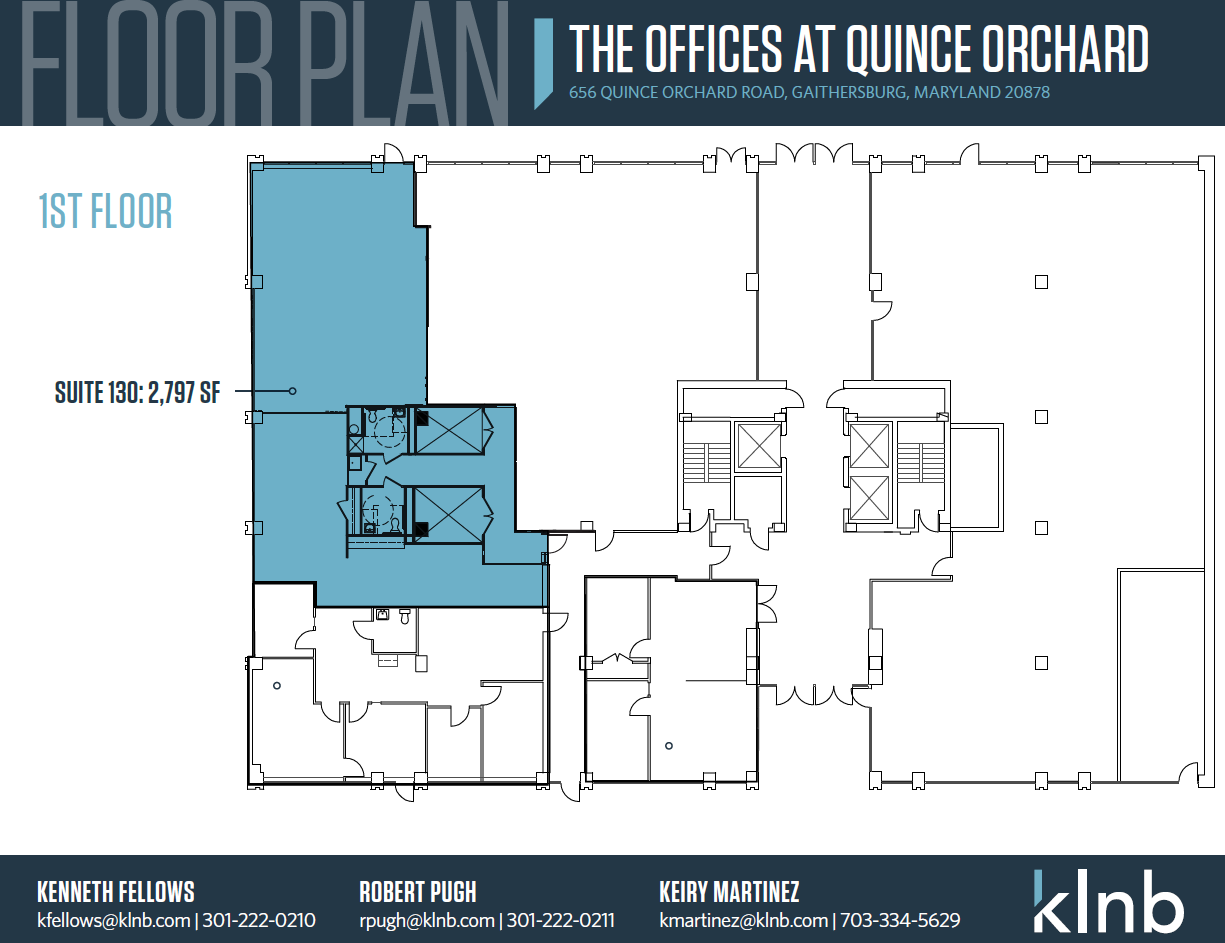 656 Quince Orchard Rd, Gaithersburg, MD en alquiler Plano de la planta- Imagen 1 de 1