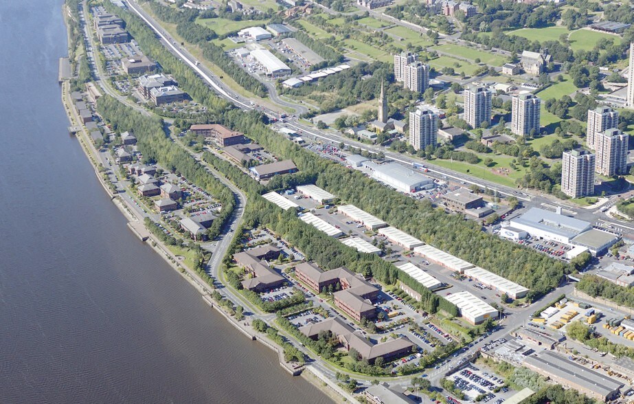 Albany Ct, Newcastle Upon Tyne en venta - Vista aérea - Imagen 3 de 6